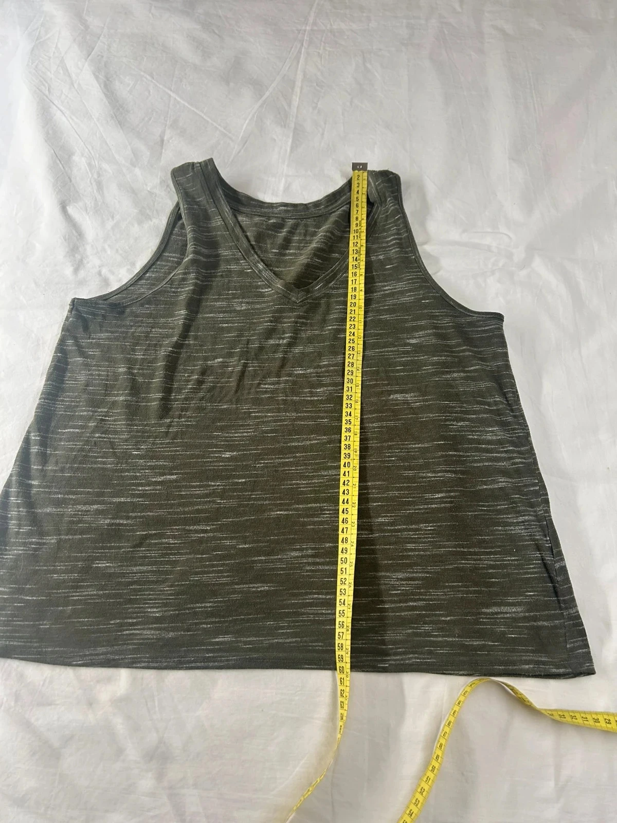 Vintage grijs kaki tanktop – photo 7